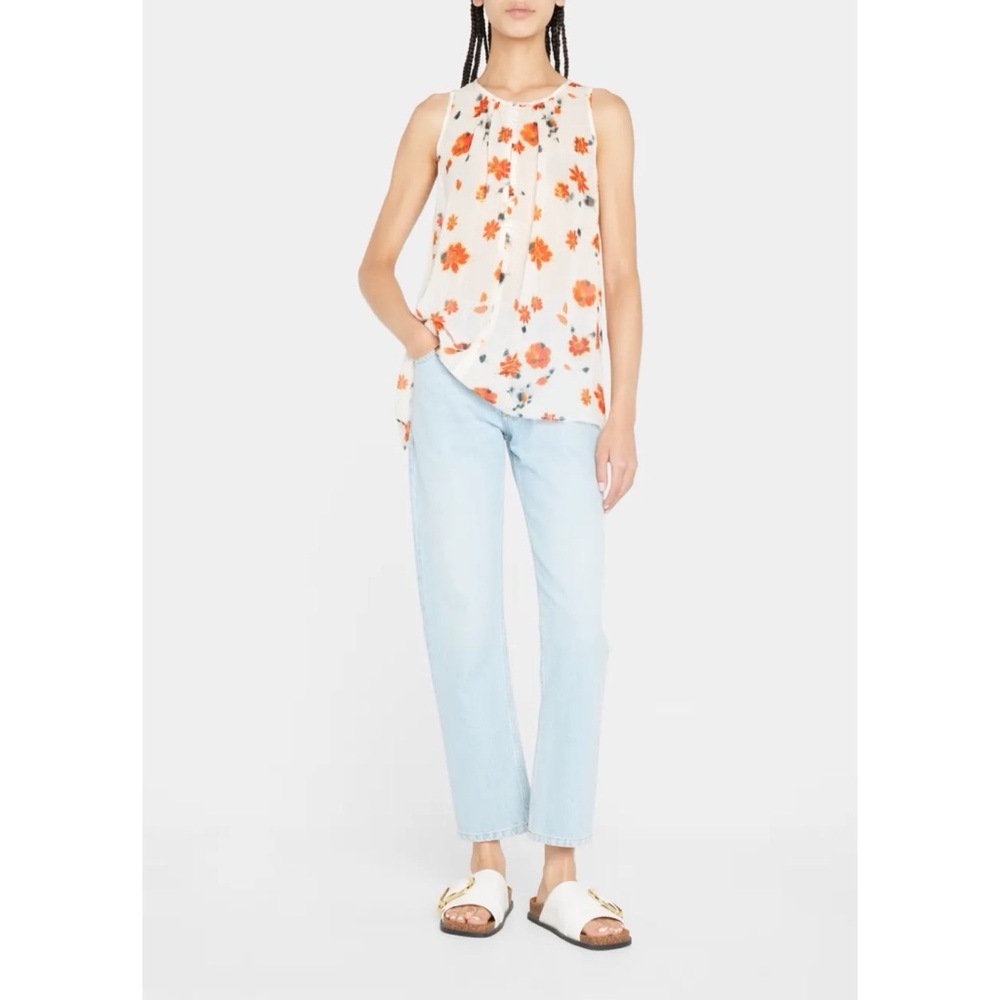 Rag & Bone Cassie Printed Tank Top